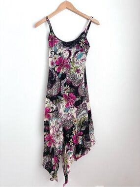✨Vintage Y2K Serendipity Maui Whimsigoth Fairy Dress Handkerchief Hem (XS) ✨